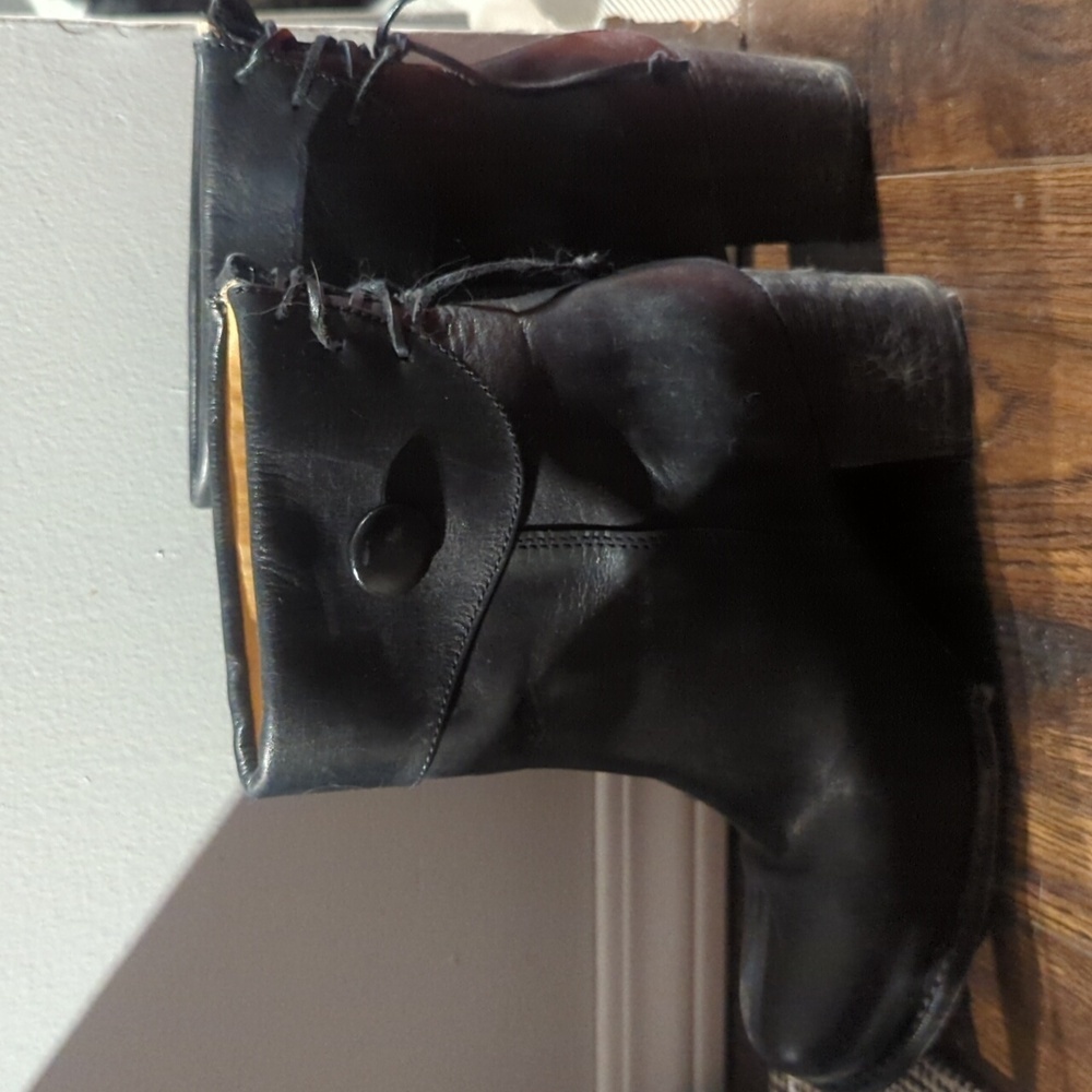 Bed Stu Leather Ankle Boots